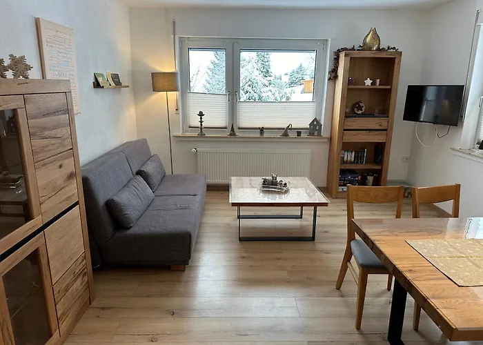 Ferienwohnung Am Wald Mit Garten & Hot-Tub & Alpakas